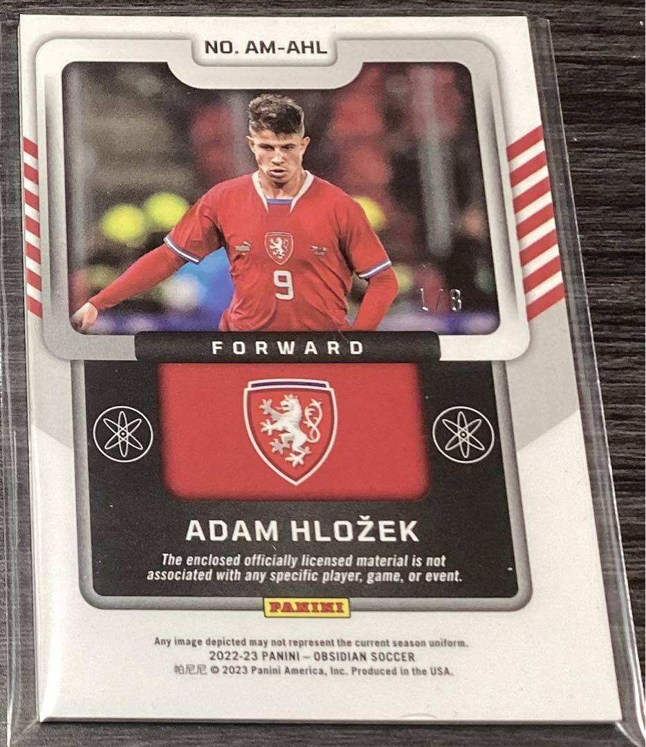 【Adam Hlozek】8枚限定 ファーストナンバー パラレルカード RC