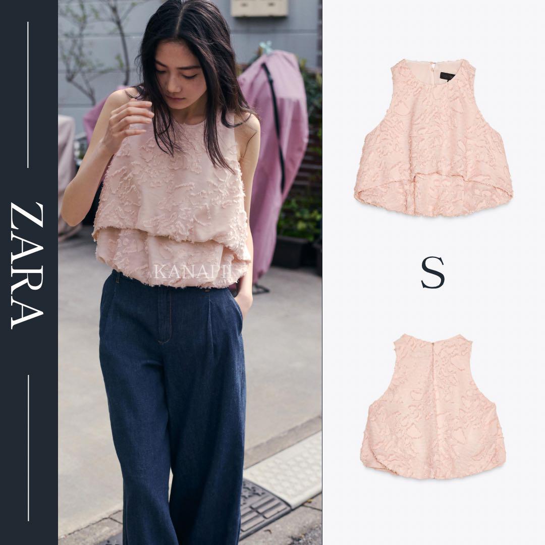 ZARA バルーンシェイプトップス - メルカリ