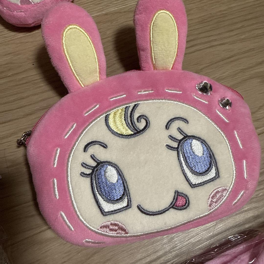 メゾピアノ　ペリエちゃん　ミミフェイス巾着　リボンポーチ　セット バッグ