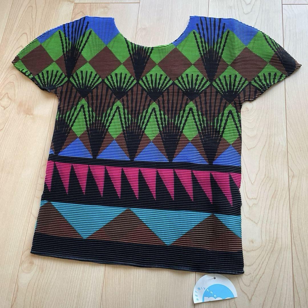 【未使用】me by ISSEY MIYAKE ワッフルカットソー　プリーツ