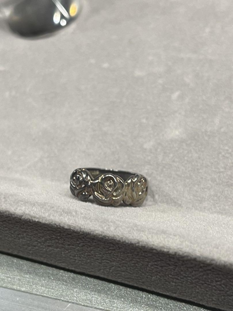 KENZO ケンゾー シルバー ローズモチーフリング Silver 925 8号