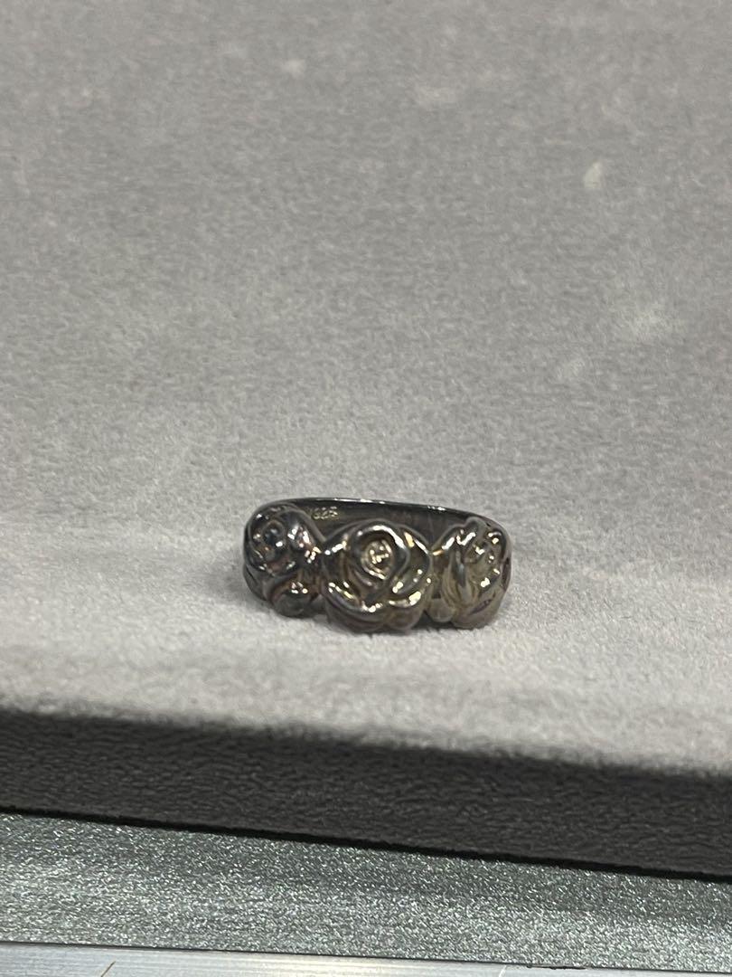 KENZO ケンゾー シルバー ローズモチーフリング Silver 925 8号