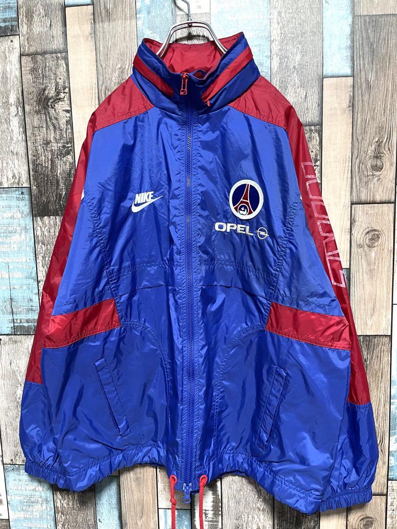 レア 90s NIKE PREMIER ナイロンジャケット パリ サンジェルマン