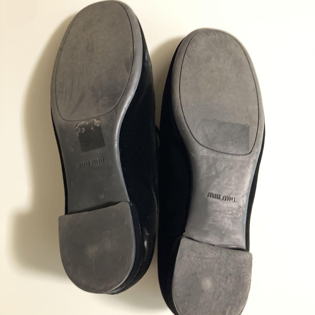 ★正規品★ MIUMIU miumiu  バレエシューズ　フラットシューズ