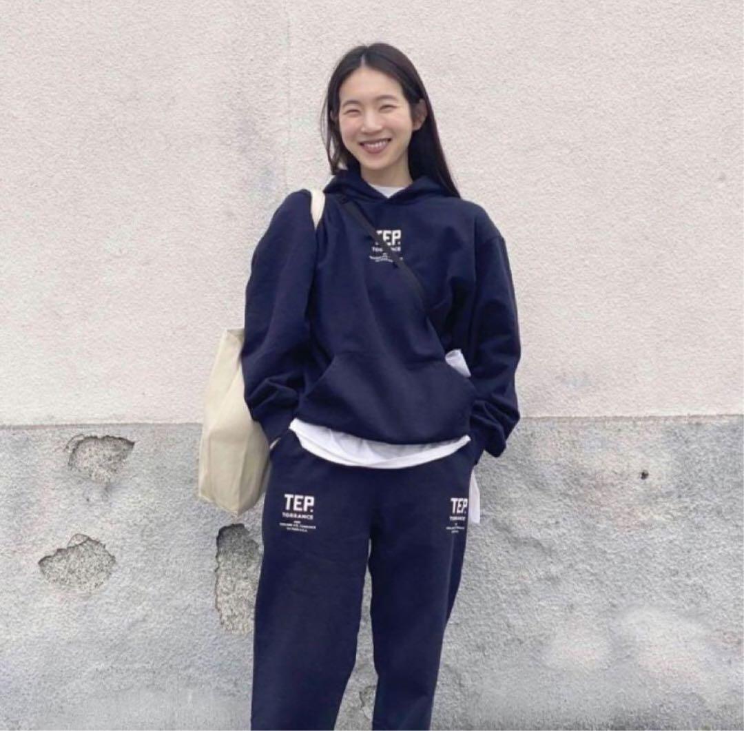 ENNOY TEP HOODIE (NAVY) Mサイズ　セットアップ