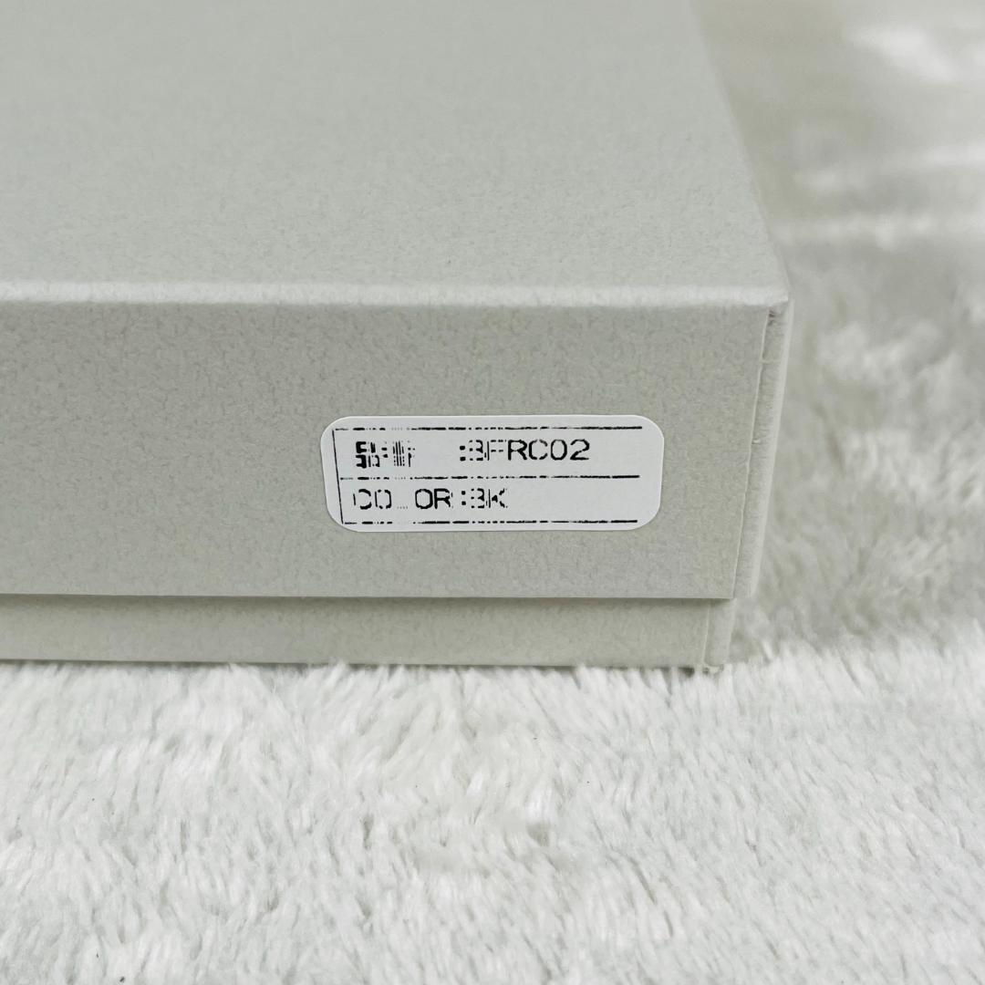 未使用 ROCADO ロカド 長財布 ウォレット レザー コードバン ブラック