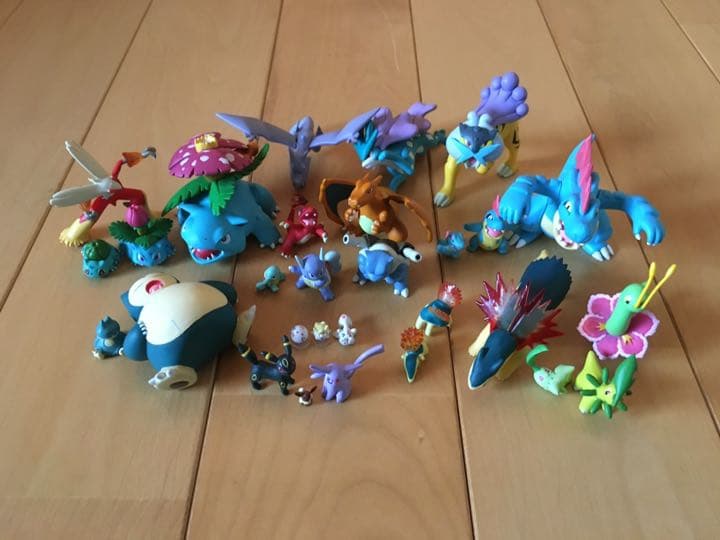 新しいスタイル 立体ポケモン図鑑 1/40フィギュア まとめ売り 第4集