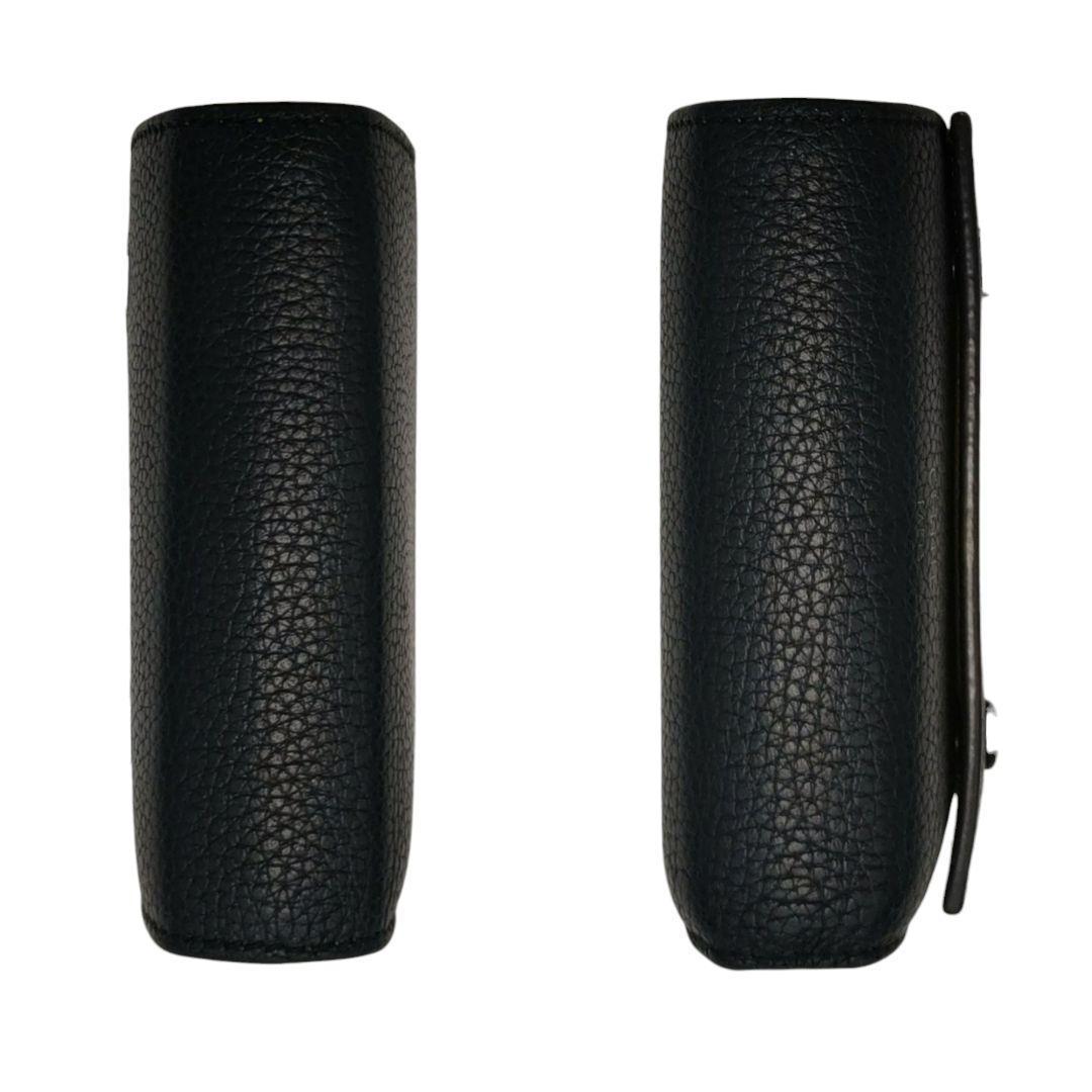 セリーヌ　スモールフォールデットマルチファンクション　ブラック　イエロー