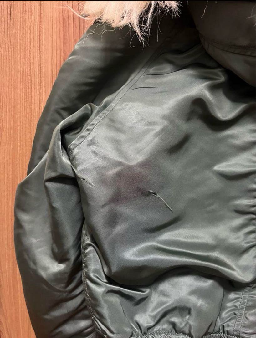 オリーブグリーン ミリタリージャケット N-2B M オリーブグリーン ミリタリージャケット N-2B M ミリタリー