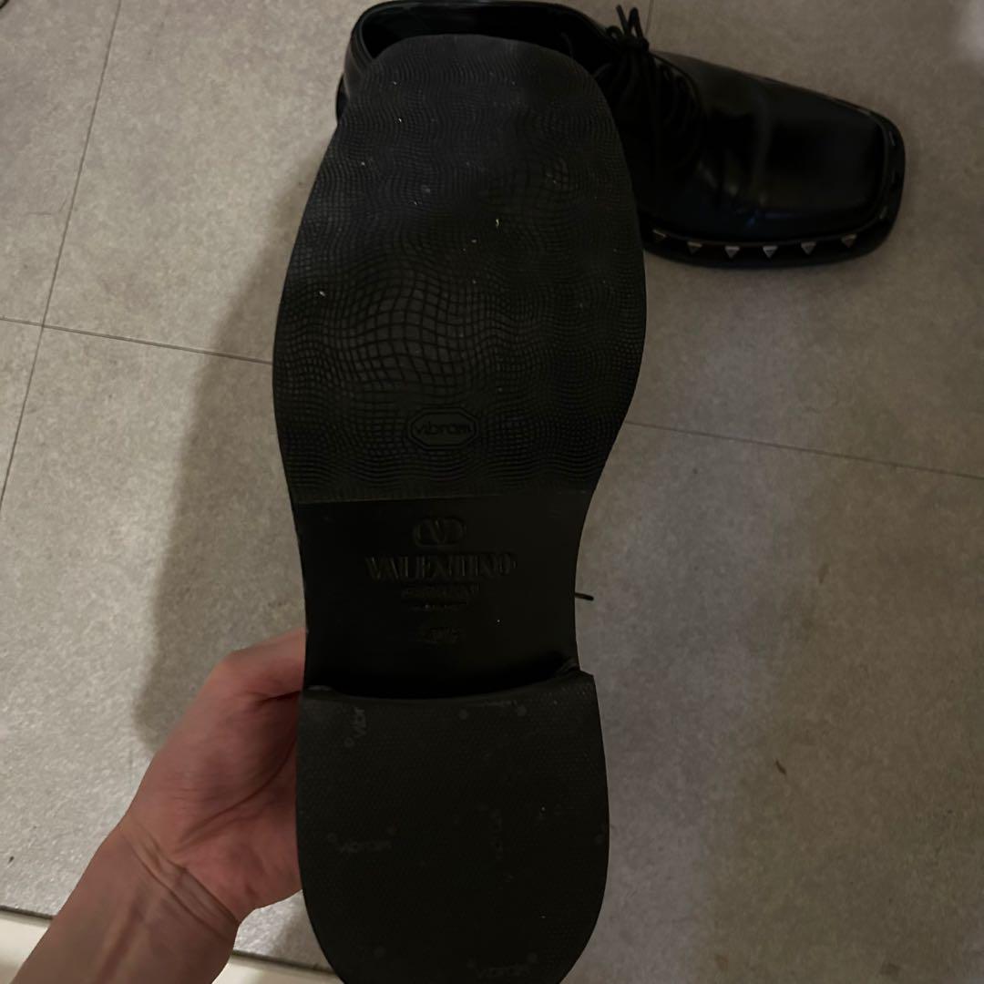 靴 VALENTINO Rockstud Leather Shoes