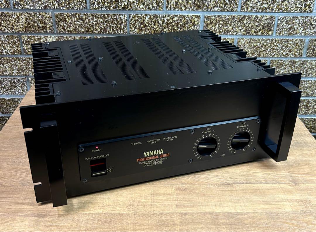 YAMAHA パワーアンプ PC2002 通電のみ確認 ジャンク プロ用
