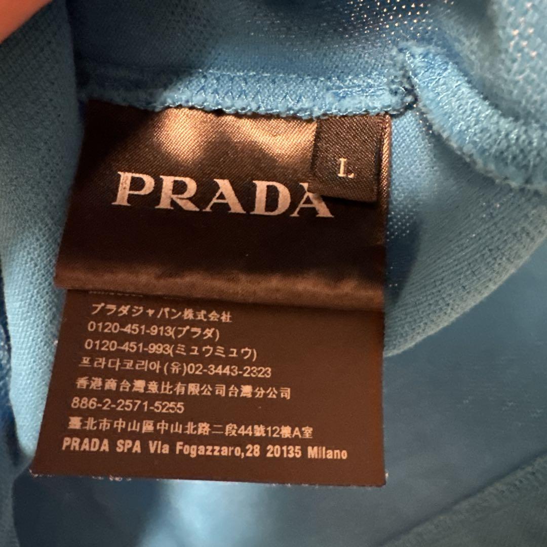 ✨大人気✨PRADA プラダポロシャツ 青