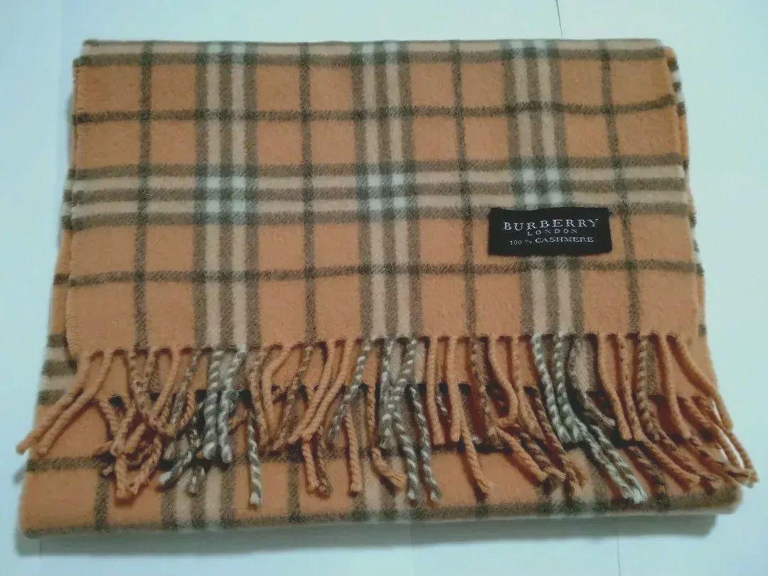 BURBERRY チェック柄マフラー 新品未使用 BURBERRY チェック柄マフラー ウール混紡 - メルカリ