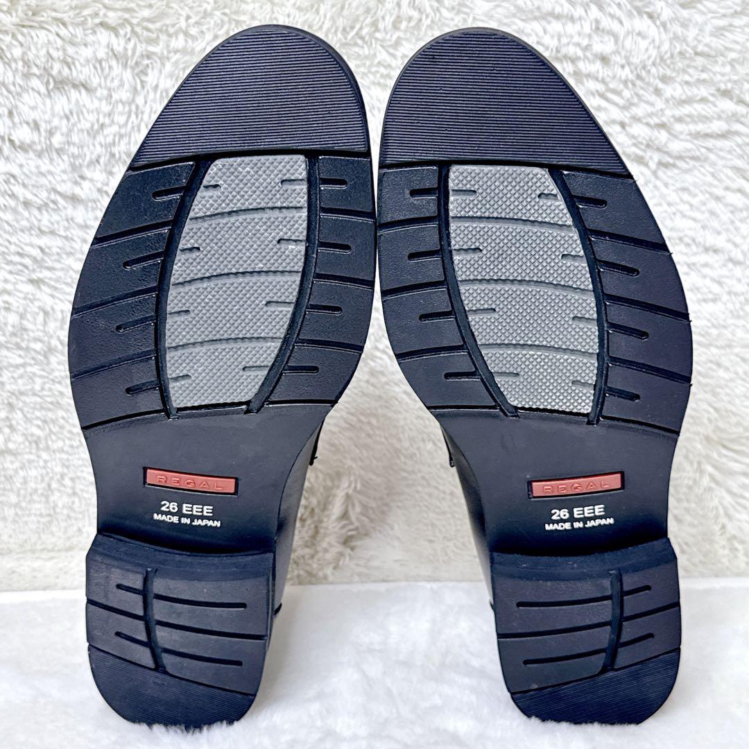 美品【リーガル】コインローファー ゴアテックス 本革 革靴 ローファー ブラック