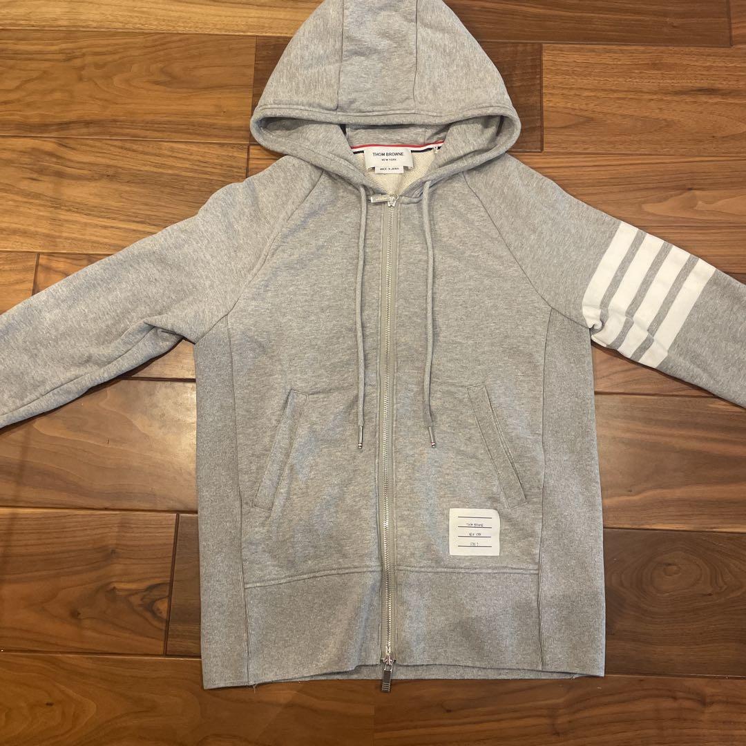 THOM BROWNE グレー パーカー 楽天市場】トムブラウン パーカー フーディー グレー メンズ