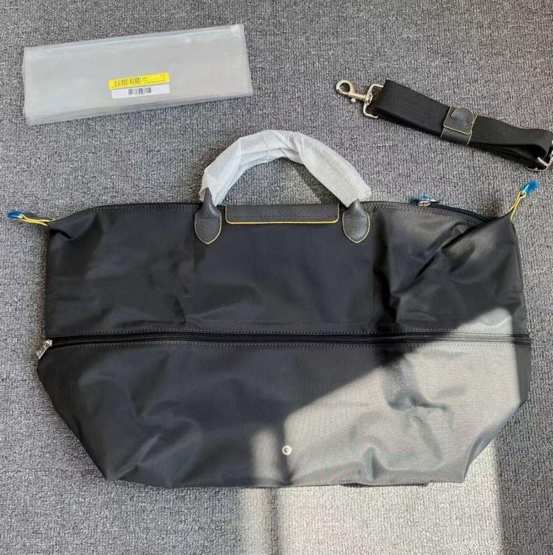 新品 ロンシャン ル プリアージュ クラブ トラベルバッグ グレー