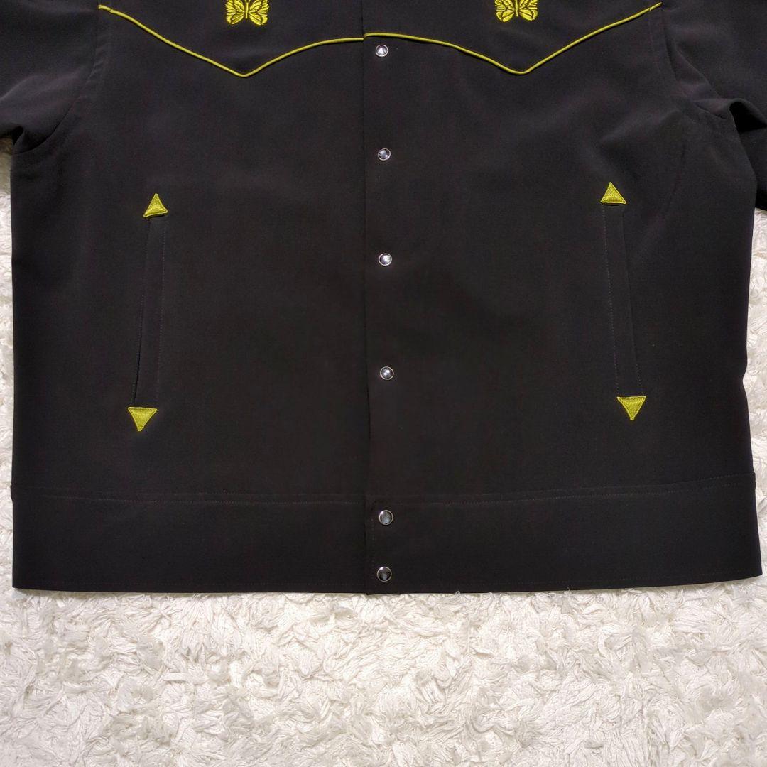 Needles◆23AW カウボーイジャケット NS150 黒 L パピヨン