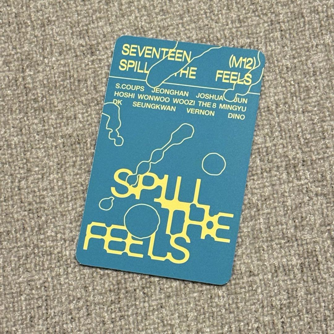 SEVENTEEN セブチ SPILL THE FEELS スングァン トレカ