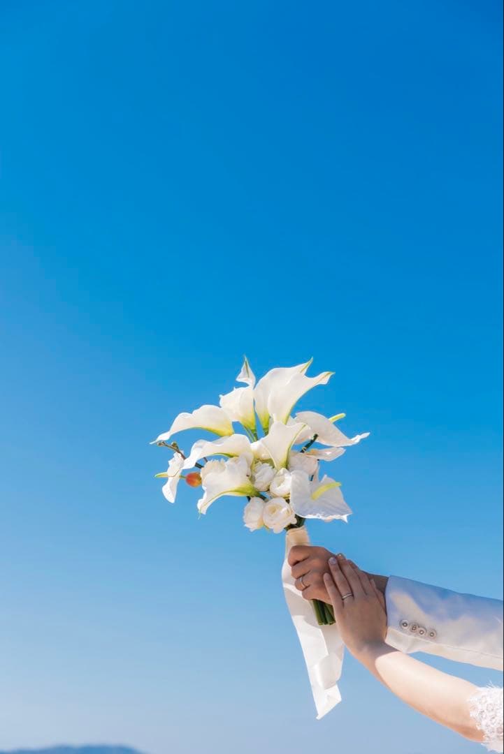 ウェディングブーケ目立った傷や汚れなし