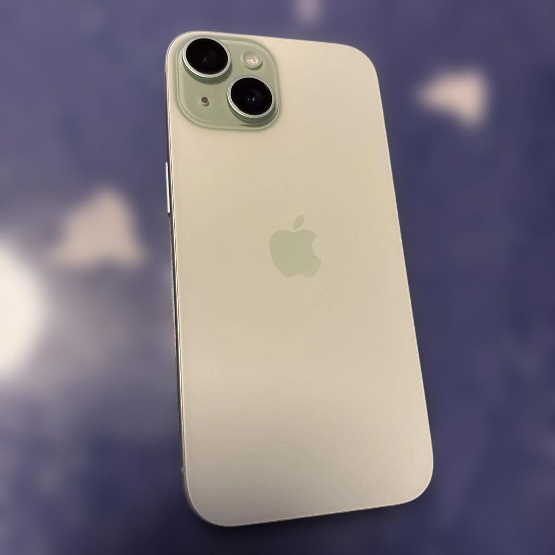 【不具合あり】Apple iPhone 15 グリーン 256GB