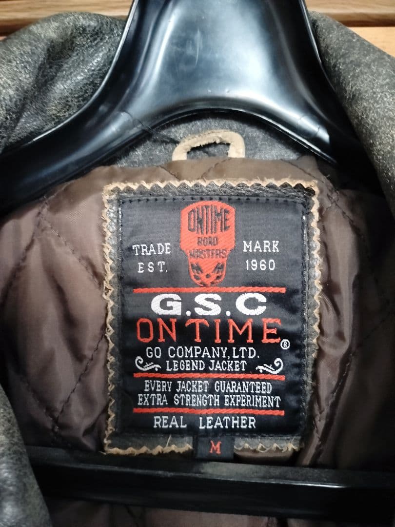 G.S.C シングルライダースジャケット M