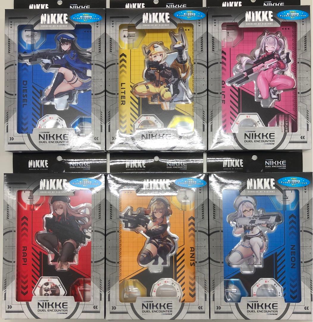 NIKKE DUEL ENCOUNTER 6種類 アクリルスタンド