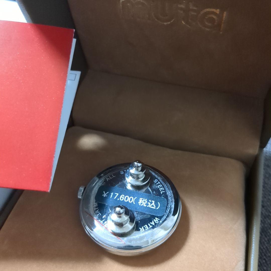 【新品・未使用】muta 時計 17,600円（税込）