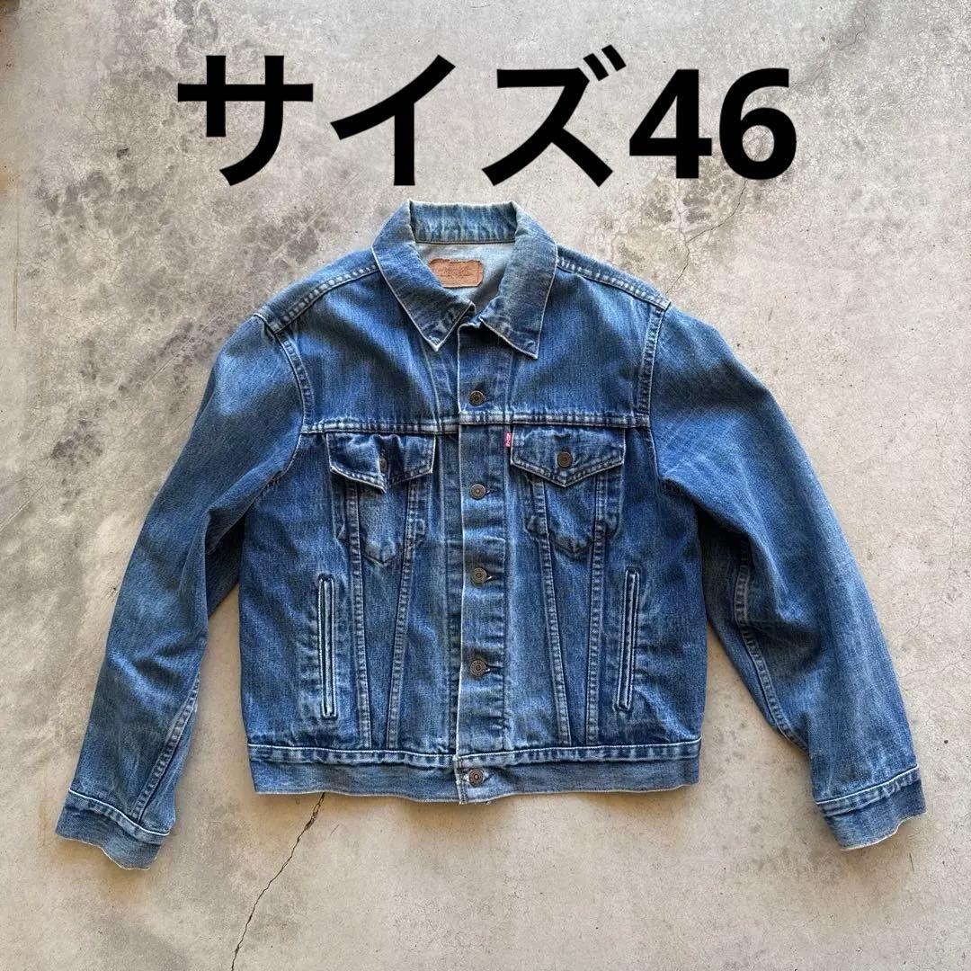 70506-0216 Levi s デニムジャケット 46 リーバイスXL LL Levi s