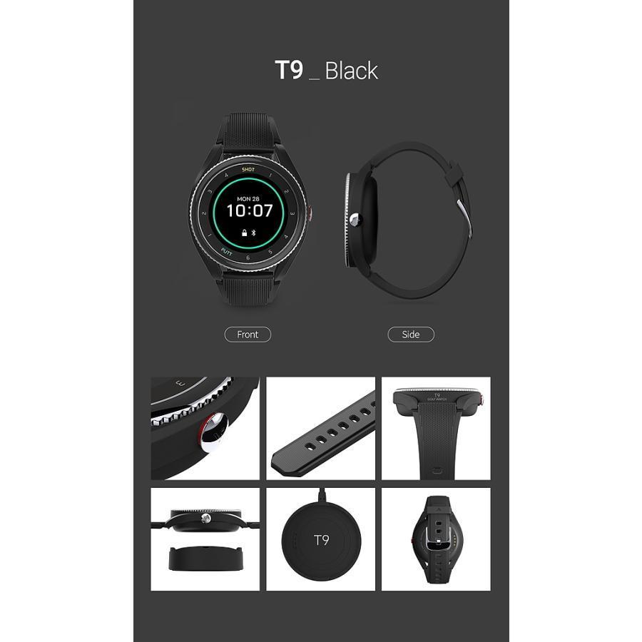 ブラック ≪ ボイスキャディ T9 ≫ゴルフ 腕時計型 GPS 展示品