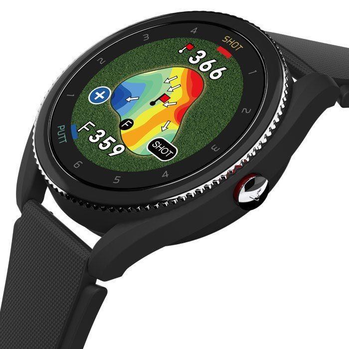 ブラック ≪ ボイスキャディ T9 ≫ゴルフ 腕時計型 GPS 展示品