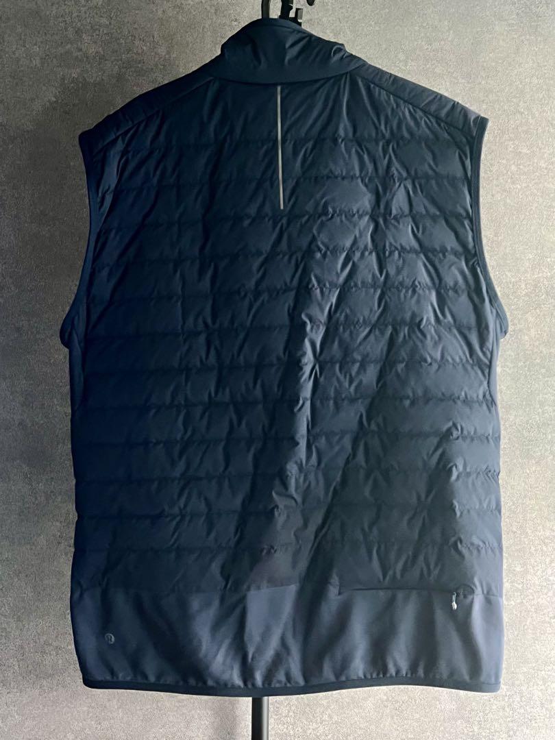 超美品lululemon ルルレモン ダウンベスト Lサイズ ネイビー