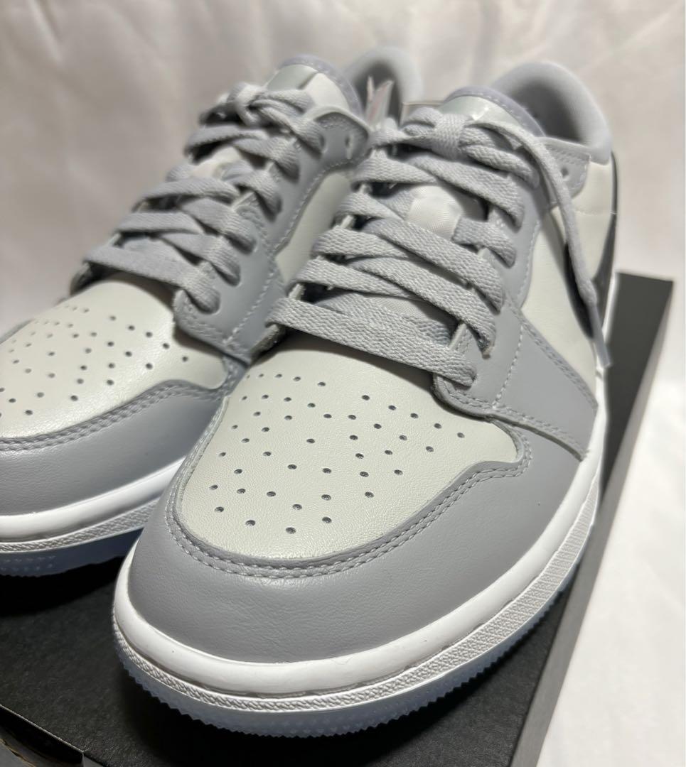 新品 Nike Air Jordan 1 Low Golf Wolf Grey