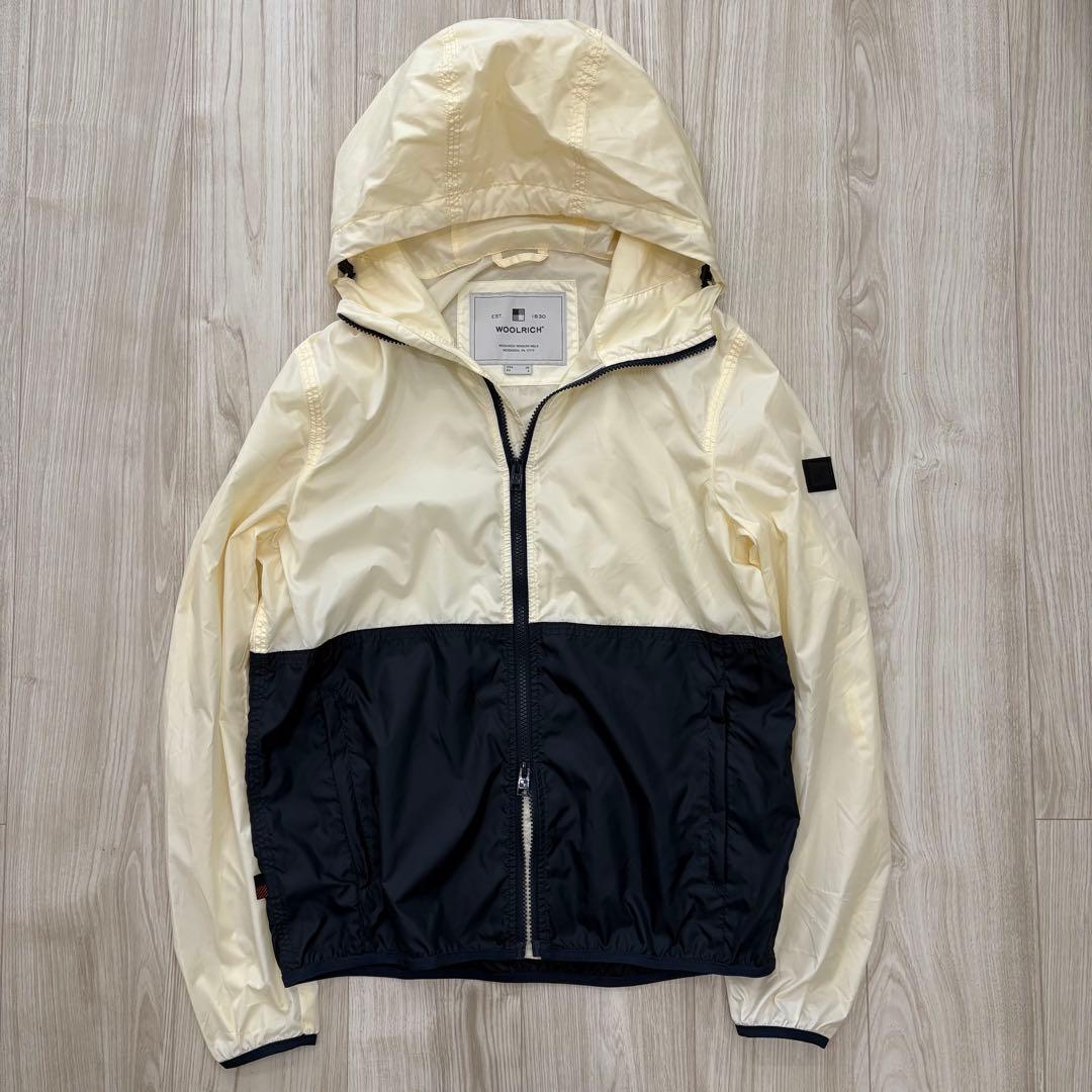 WOOLRICH ウィンドブレーカージャケット バイ S パーカーS Wool rich