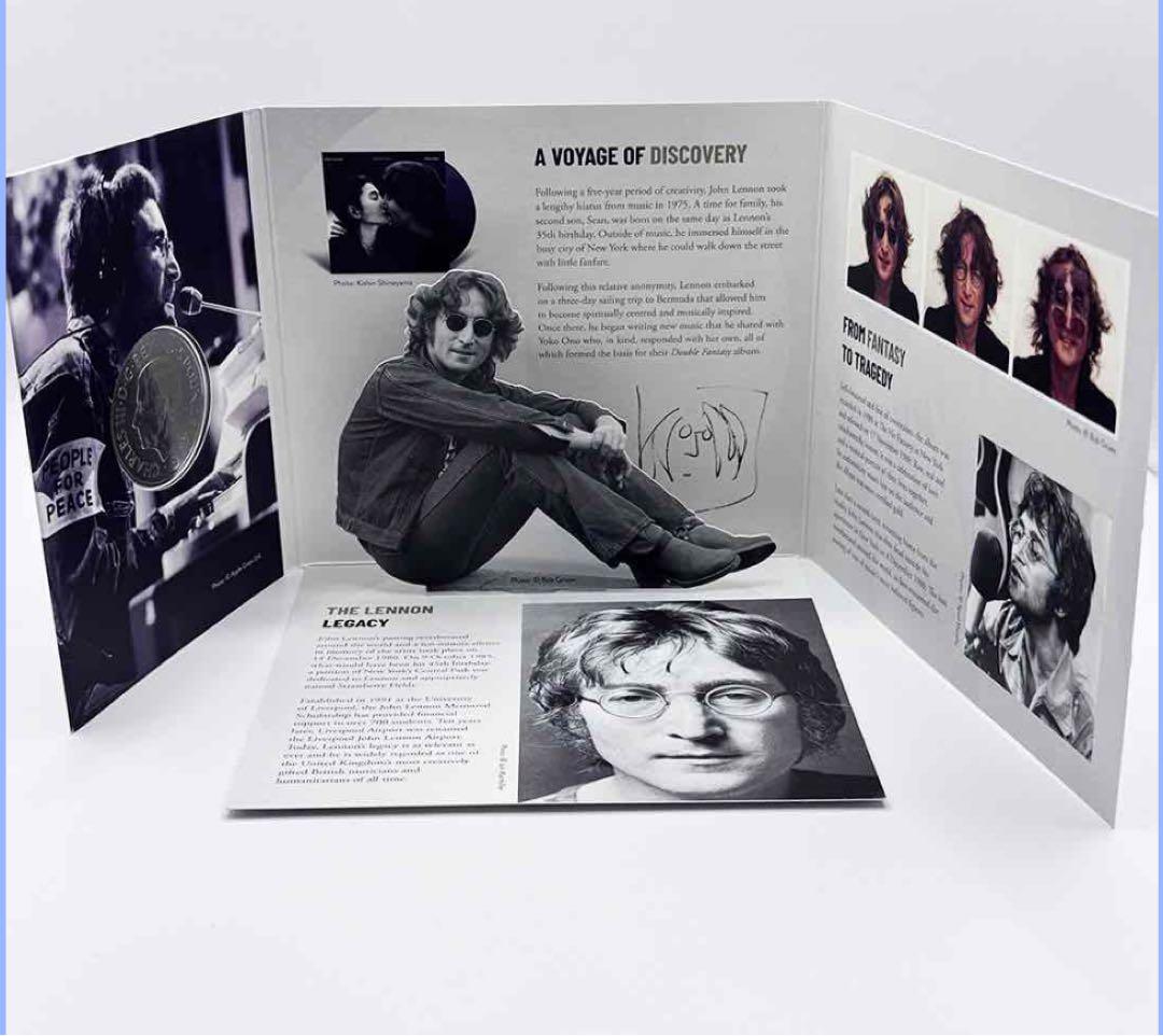 JOHN LENNONジョンレノン 世界限定10,000/英国王立造幣局コイン JOHN LENNON コインイギリス銀貨記念限定10000 - メルカリ