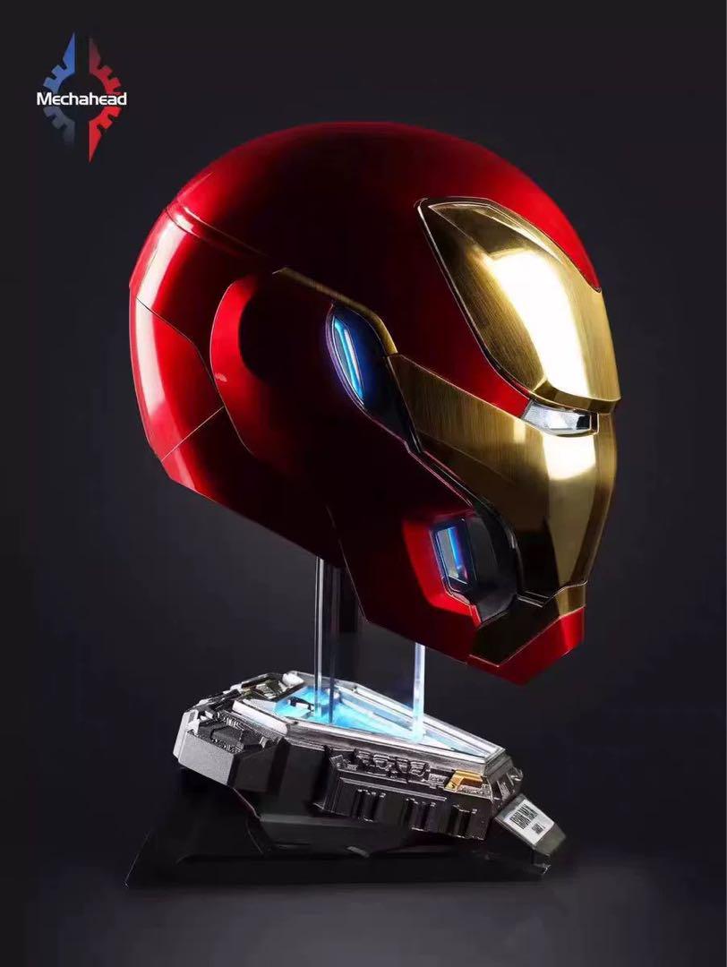 修正版 Mechahead アイアンマン マーク50 1/1 マスク ヘルメット 修正版 Mechahead アイアンマン マーク50 1/1 マスク ヘルメット