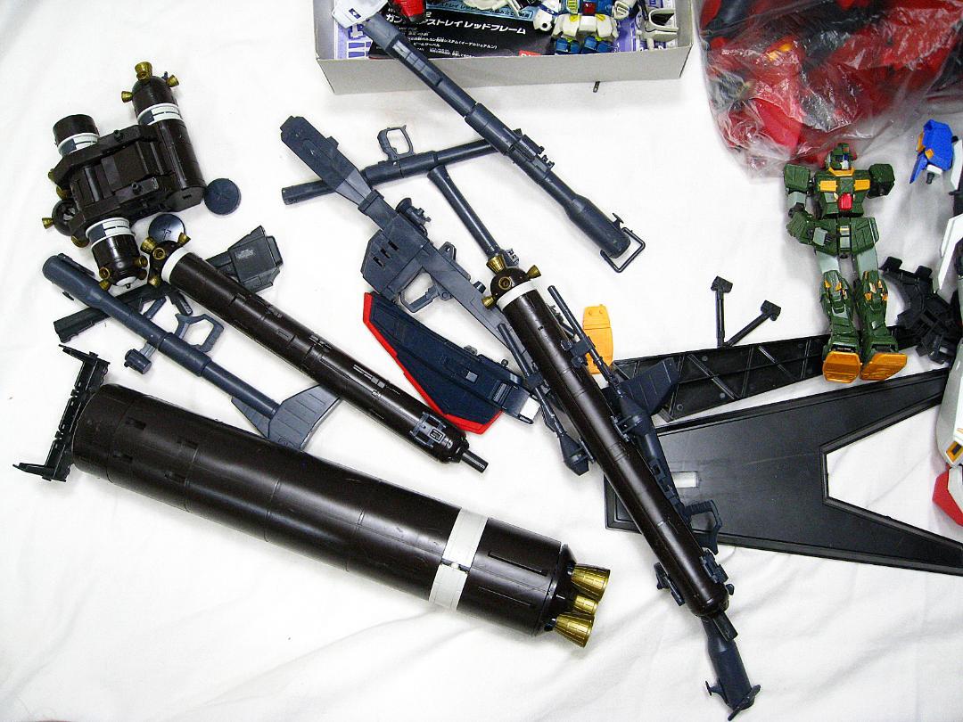 #ガンプラ #エヴァンゲリオン #その他 #完成品 #ジャンク #山 #部品取