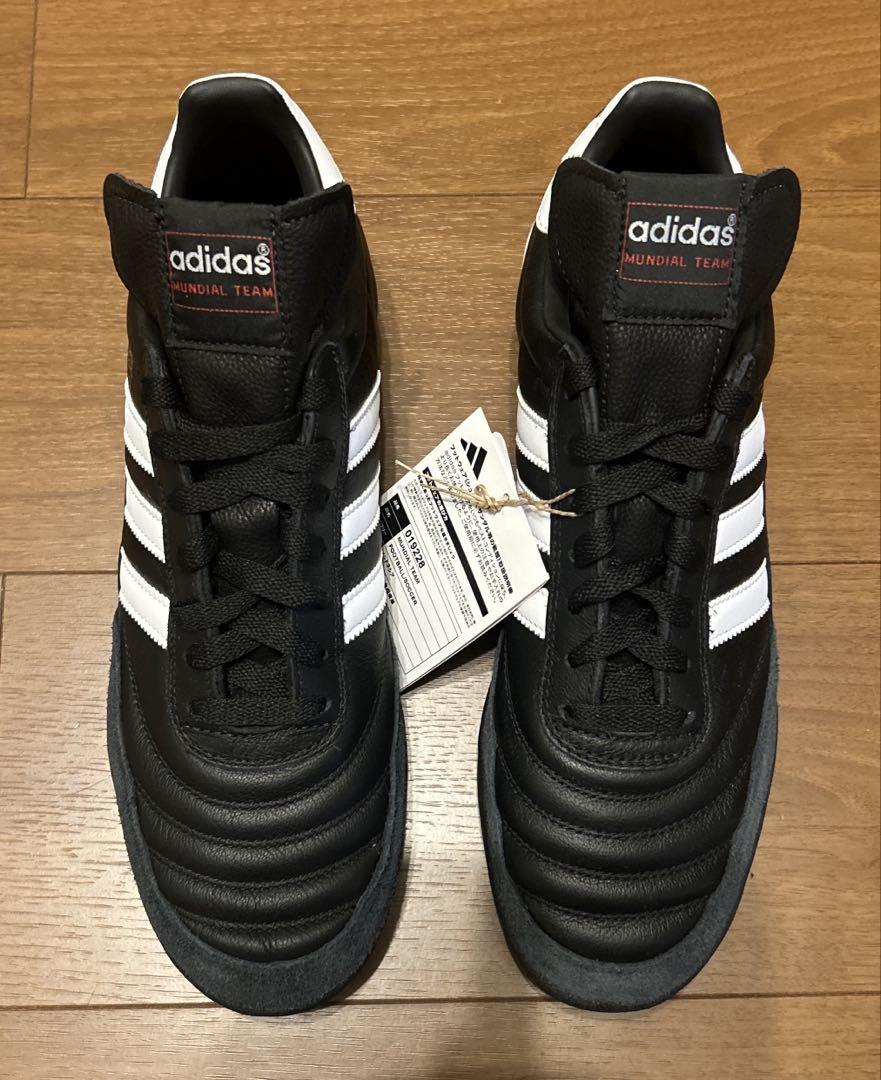 新品未使用　adidas MUNDIAL TEAM サッカーシューズ 9 新品未使用】adidas MUNDIAL TEAM アディダスサッカー - メルカリ