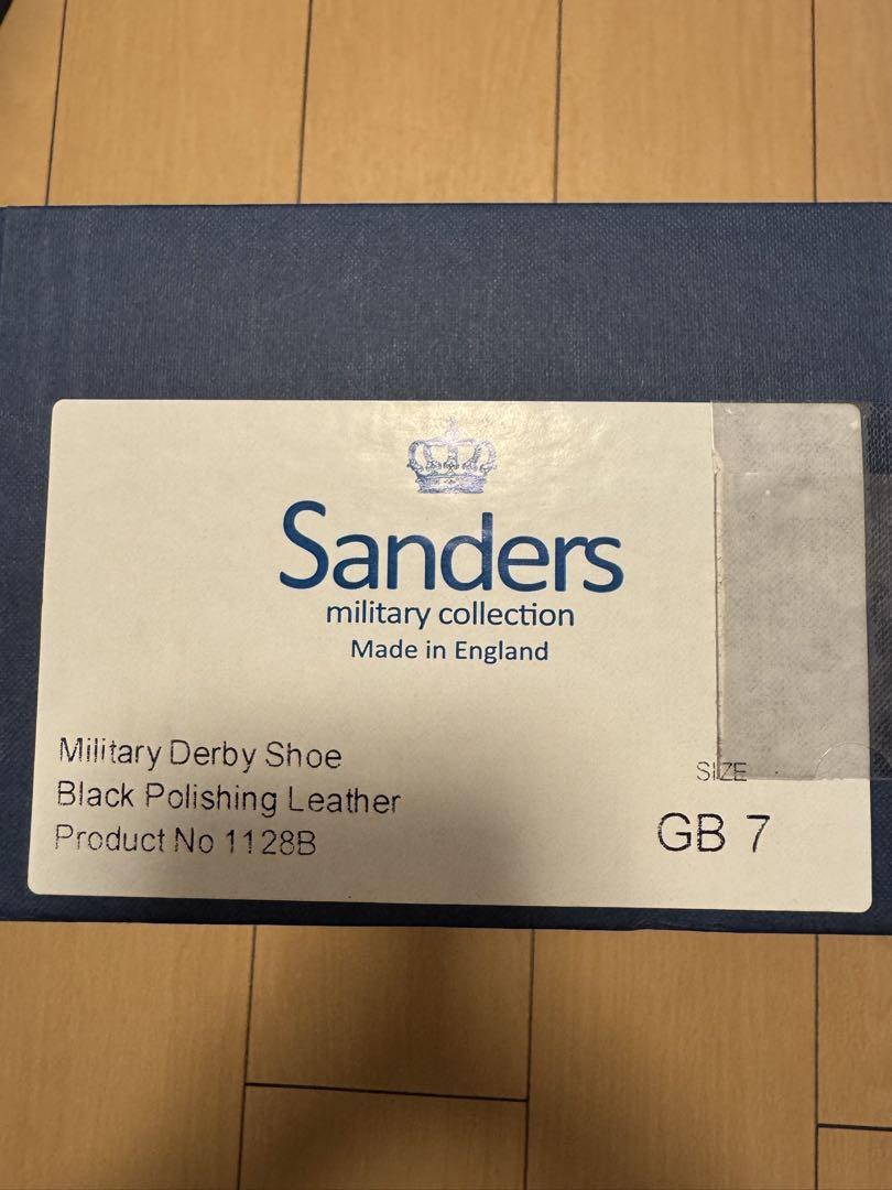 【美品】サンダース　ミリタリーダービー　UK7