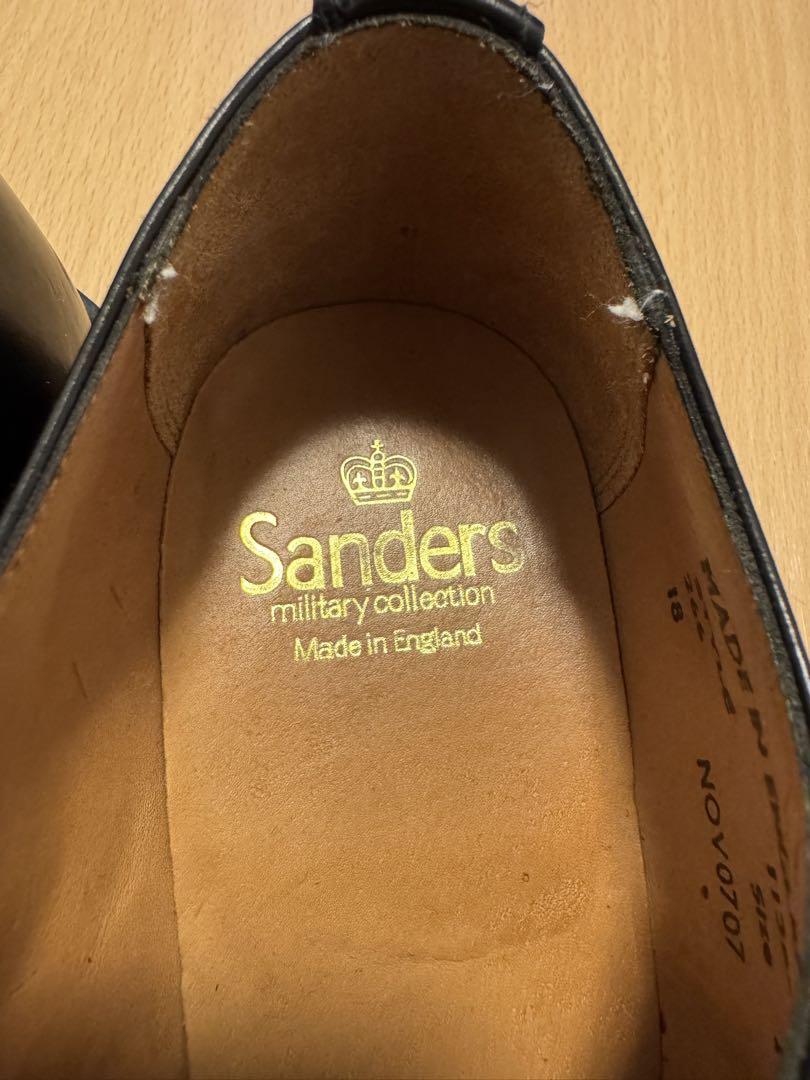 【美品】サンダース　ミリタリーダービー　UK7