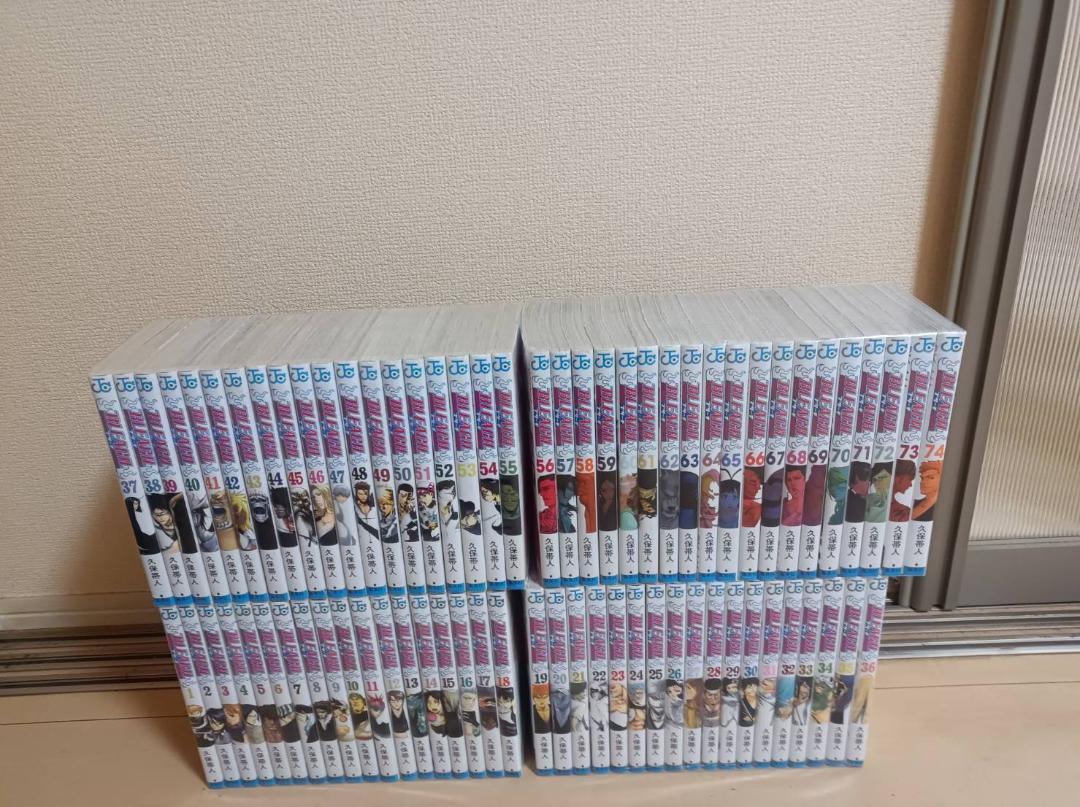 美品 初版 多数 帯付き 即納 BLEACH ブリーチ 全巻 全巻セット