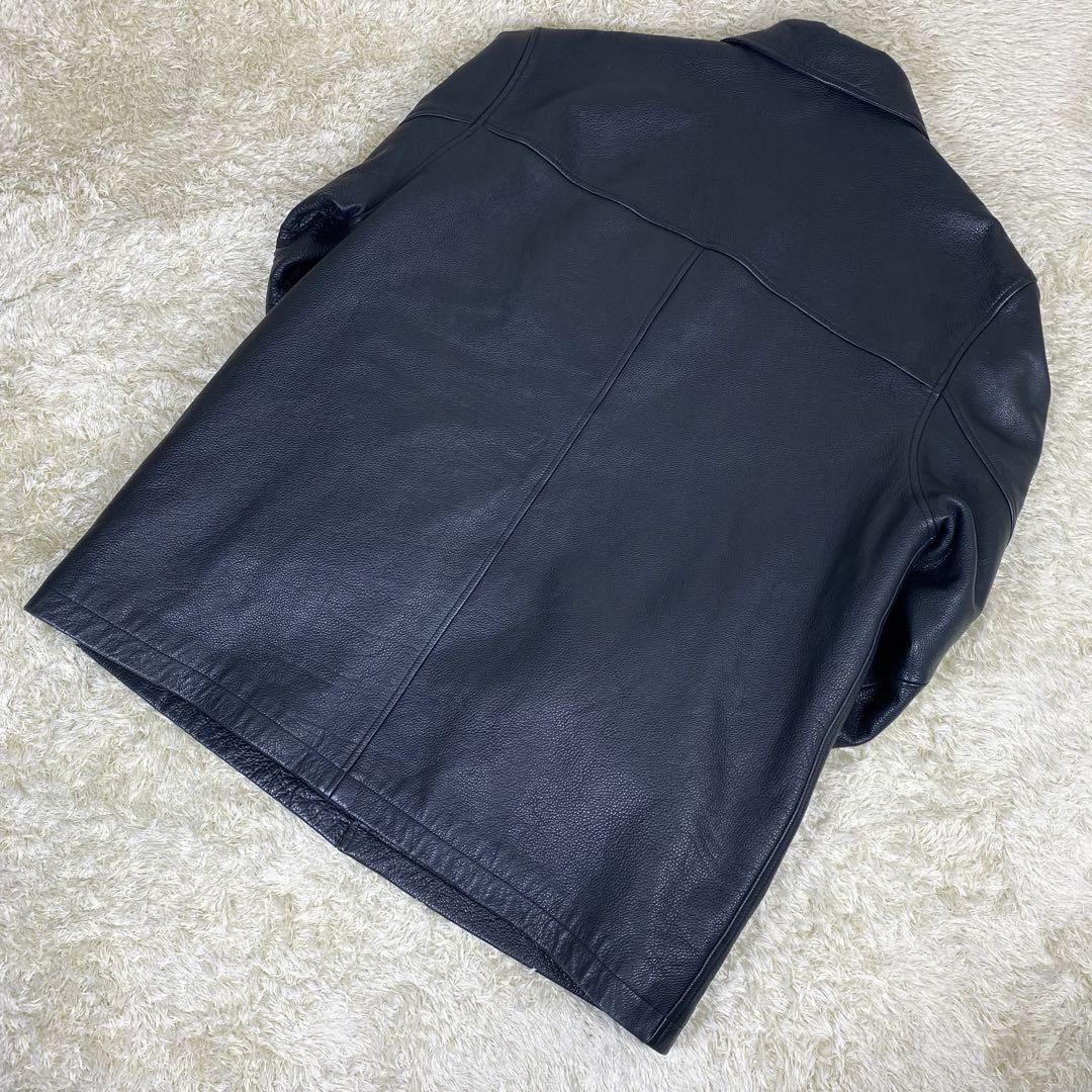 美品】OLD GAP Leather Car Coat シボ革 野村訓市
