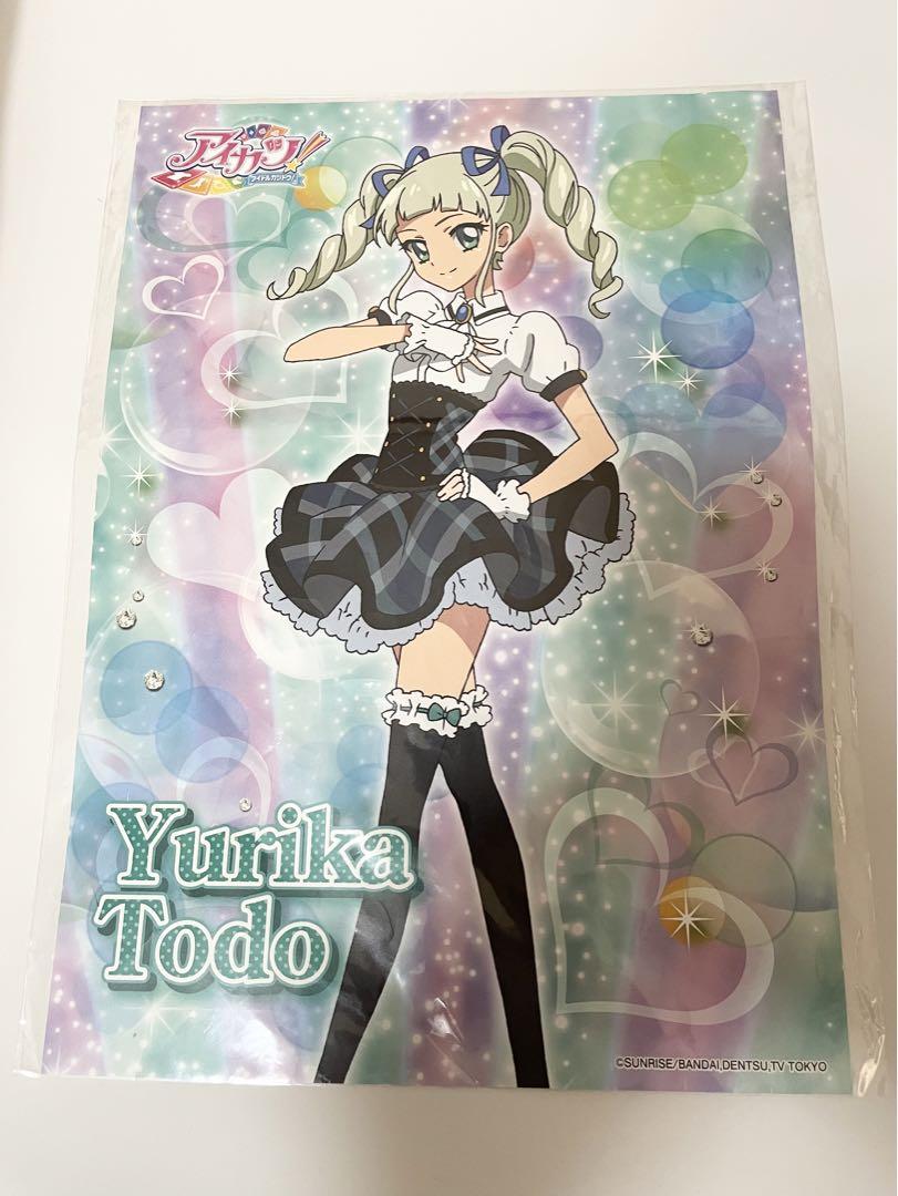 期間限定価格‼️ アイカツ　オフィシャルショップ　お風呂ポスター　藤堂ユリカ アイカツ オフィシャルショップ お風呂ポスター 藤堂ユリカ