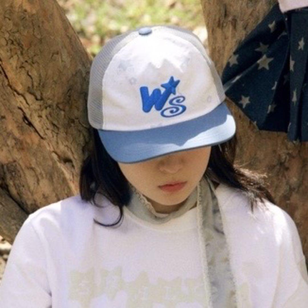 NCT WISH × SHALOM コラボ WS MASH CAP 刺繍キャップ NCT WISH × SHALOM コラボ WS MASH CAP 刺繍キャップ