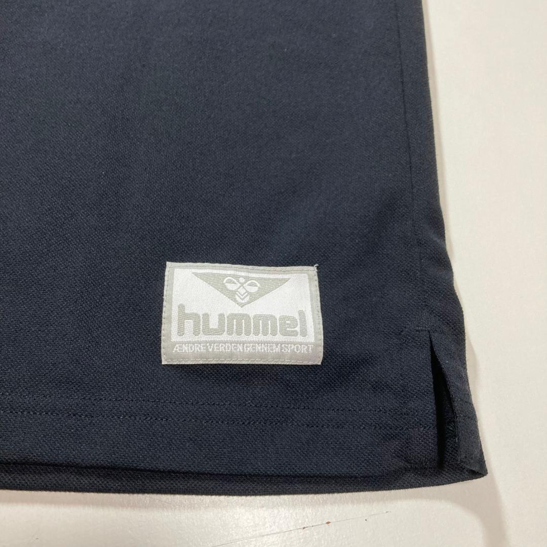 ガンバ大阪 hummel 支給品 移動着 ポロシャツ Mサイズ 黒