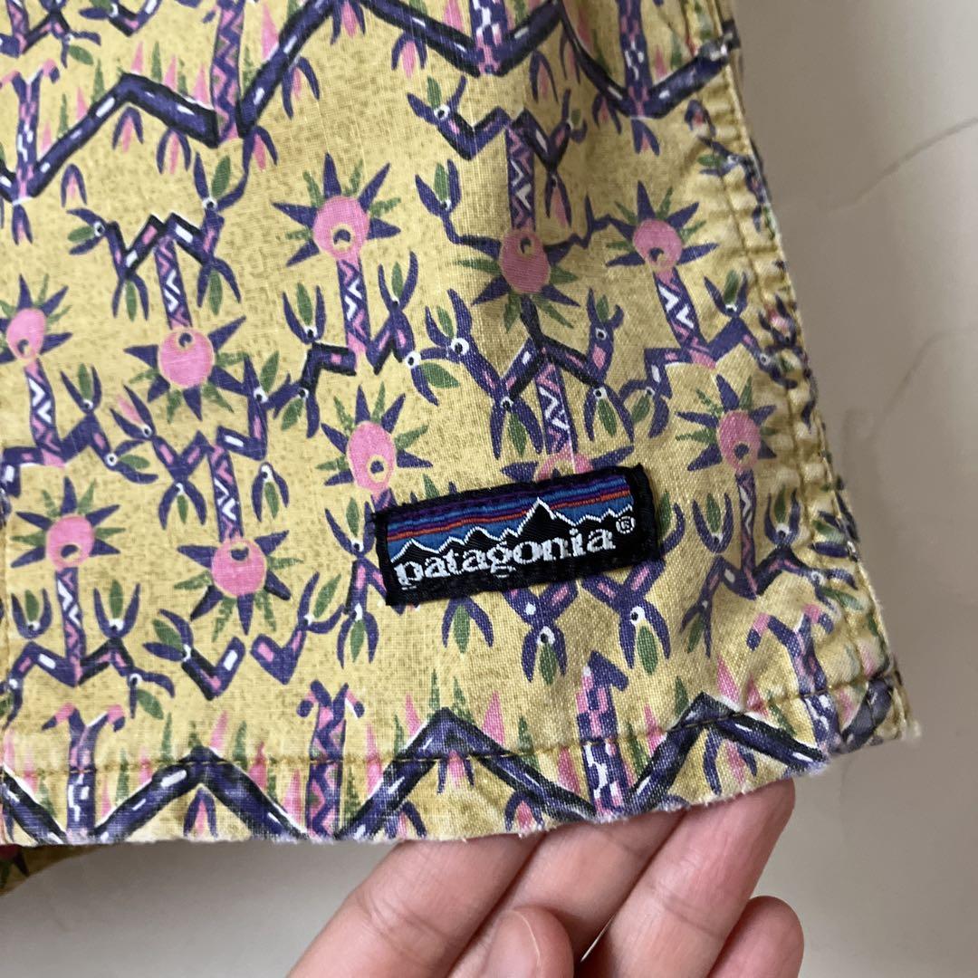 Patagonia パタゴニア　バギーズショーツ90's Sサイズ　総柄　レア柄
