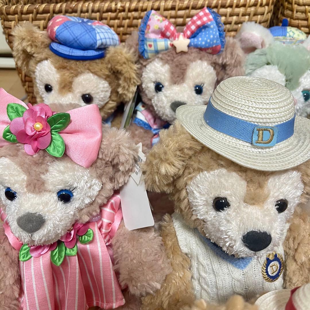 ダッフィー シェリーメイ ジェラトーニ ssぬいぐるみ ダッフィー