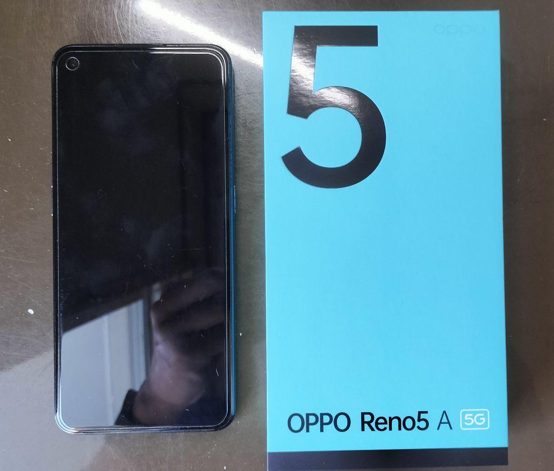 oppo reno 5a シルバーブラック OPPO Reno5 A シルバーブラック
