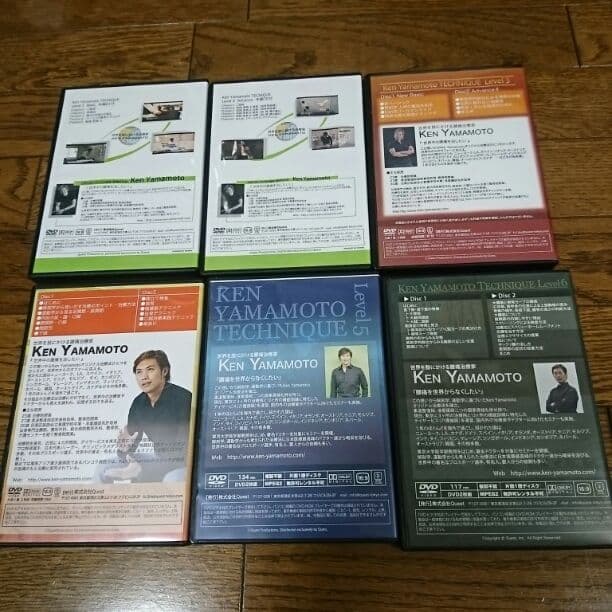 Ken YamamotoテクニックDVD level 1〜5 Ken YamamotoテクニックDVD level 1〜5