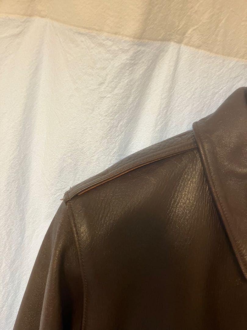 レザージャケット フライトジャケット38M