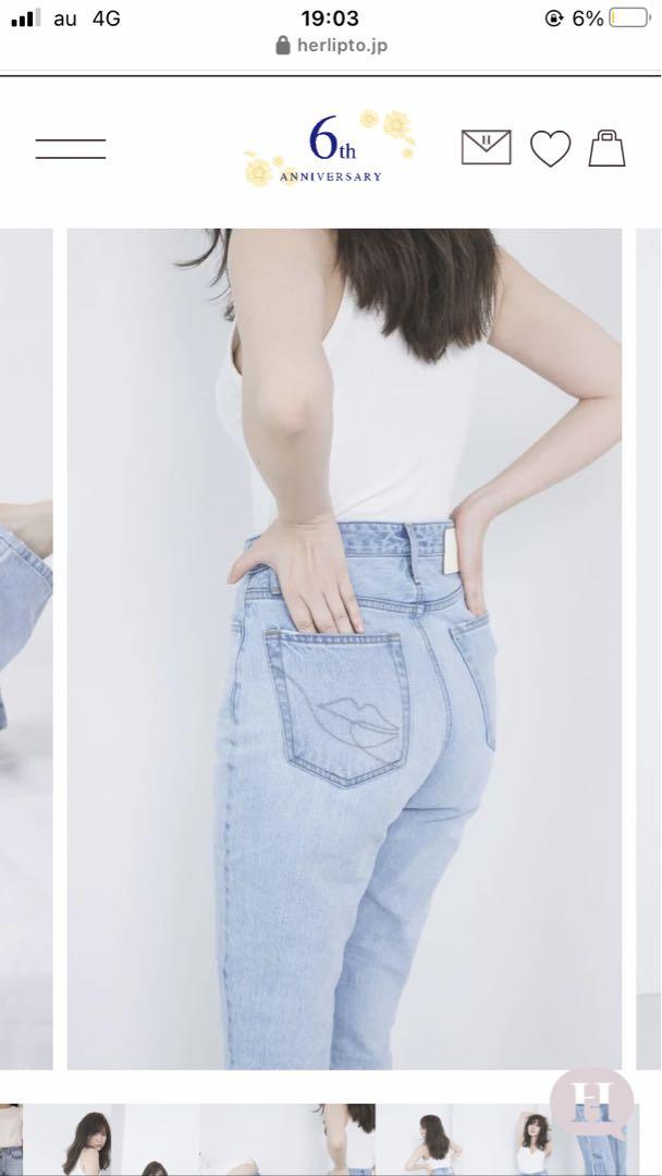 【新品】Herlipto デニム TokyoHighRise Jeans 24 新品】Herlipto デニム TokyoHighRise Jeans 24 - メルカリ